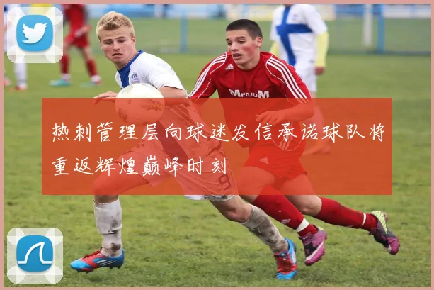 热刺管理层向球迷发信承诺球队将重返辉煌巅峰时刻